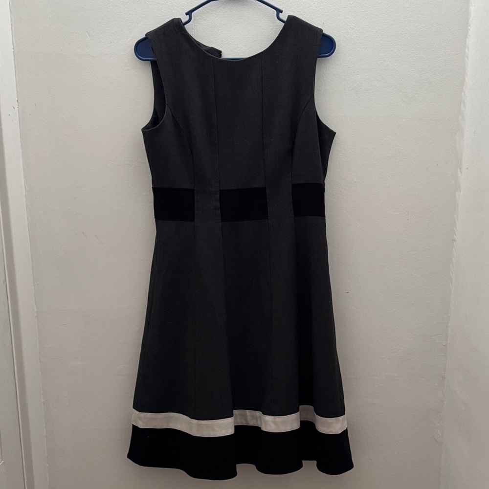 Calvin Klein Black and White Mini Dress